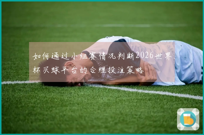 如何通过小组赛情况判断2026世界杯买球平台的合理投注策略