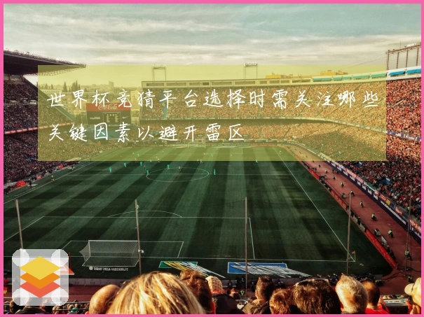 世界杯竞猜平台选择时需关注哪些关键因素以避开雷区